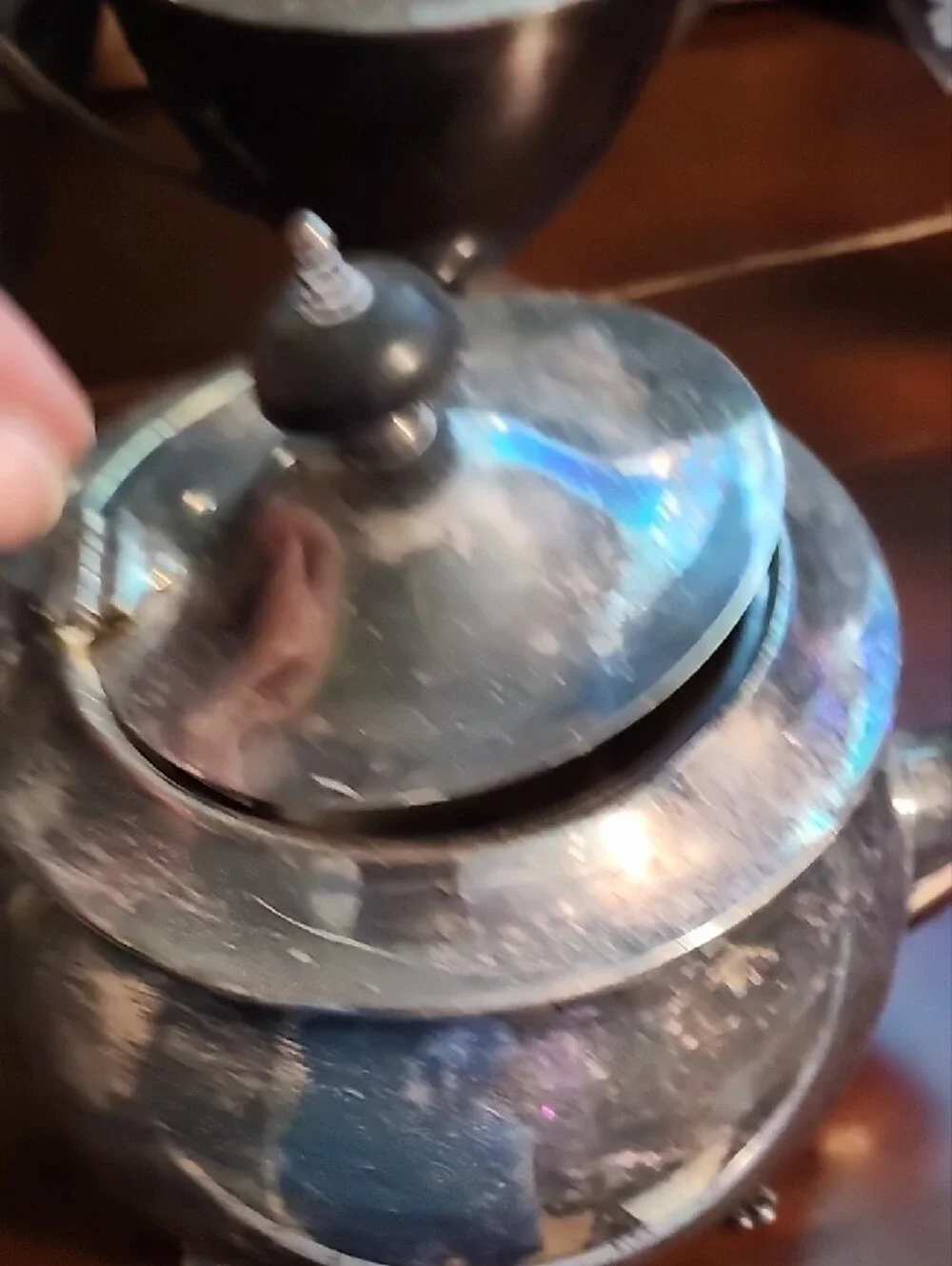 Classic Silver Tea Set - Needs Polished